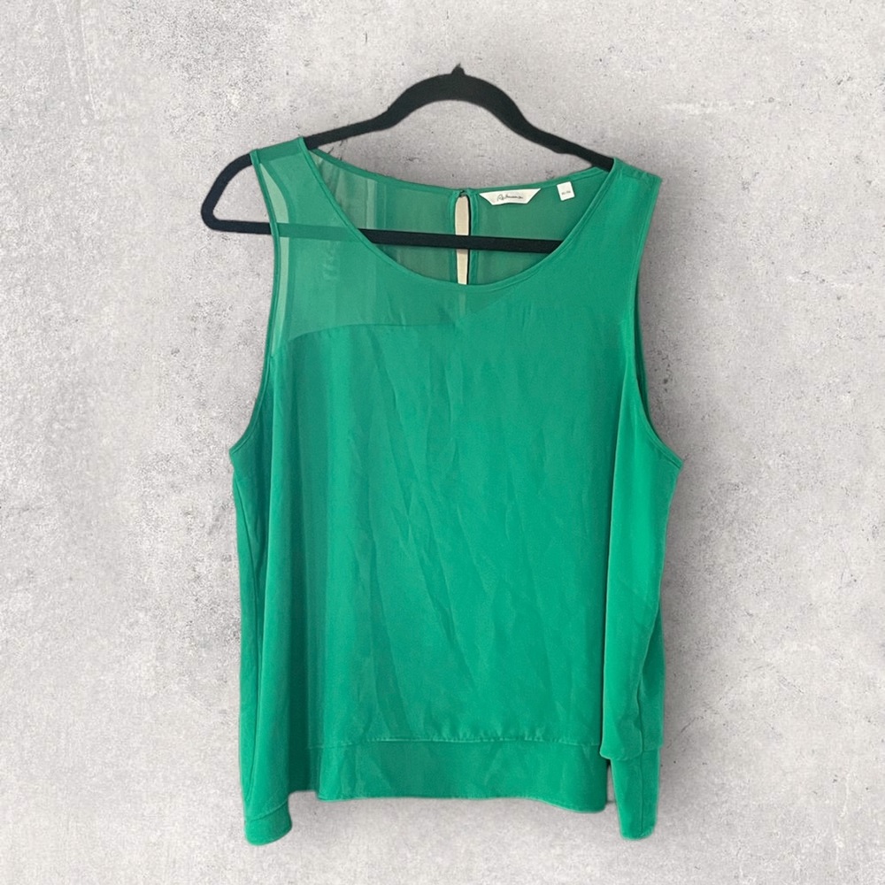 Reitmans Sleeveless Blouse Size XL